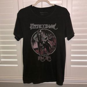 Women Grey Fleetwood Mac Band Tee Shirt- XS